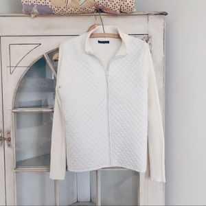 FOR CYNTHIA Zip Up jacket sweater